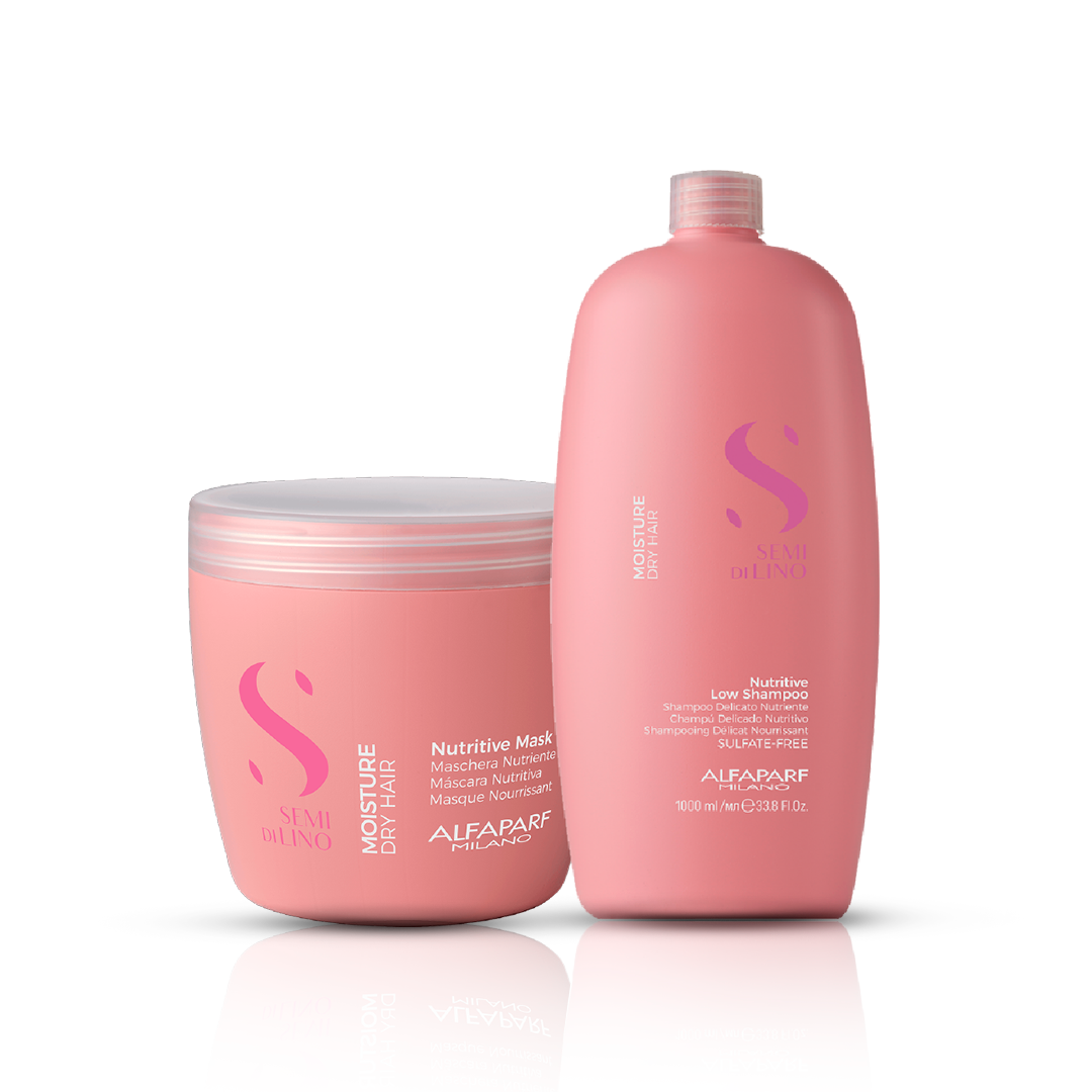SEMI DI LINO – Pack Nutritive Shampoo + Mask Alfaparf