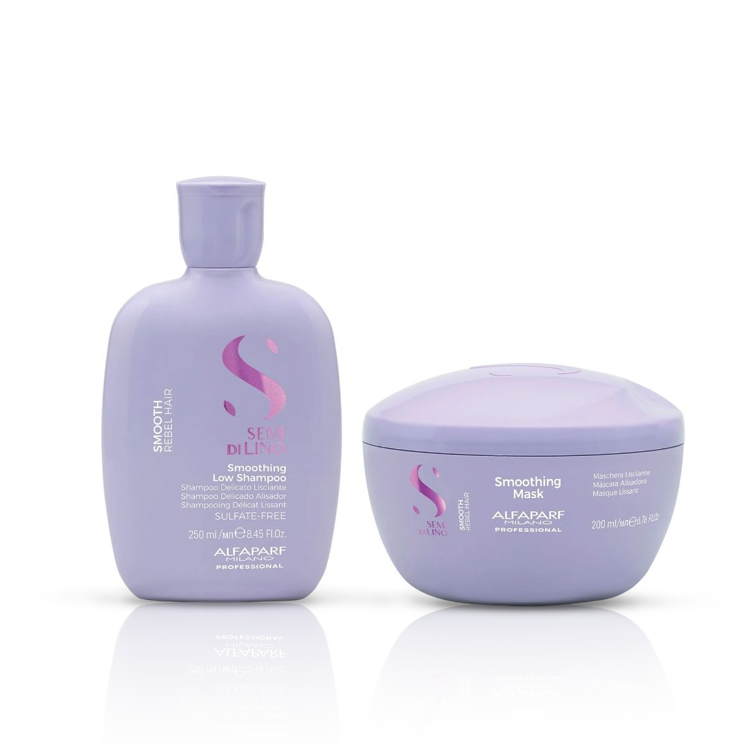 SEMI DI LINO – Pack Smoothing Shampoo + Mask Alfaparf