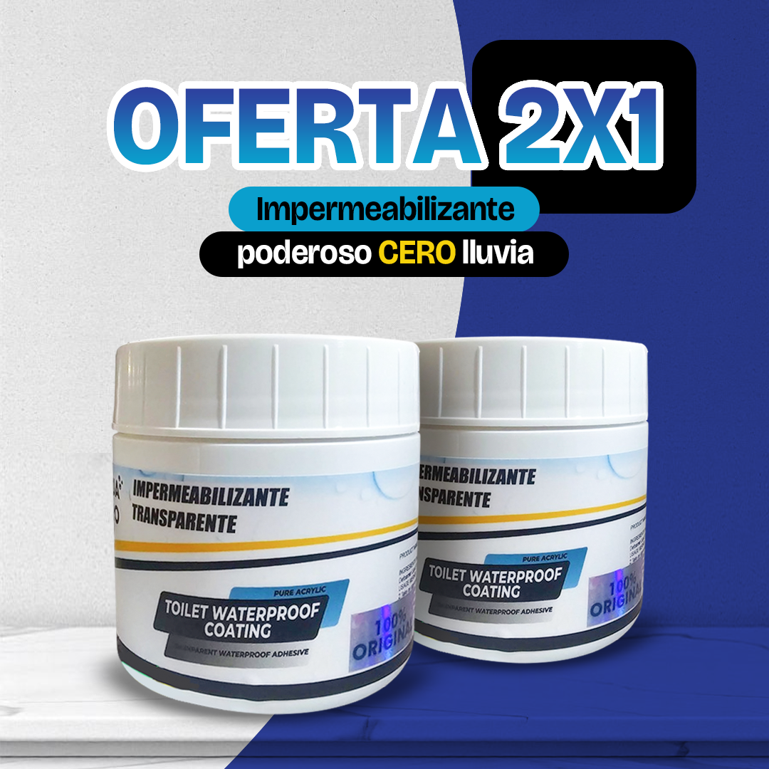 Impermeabilizante Transparente Cero Filtraciones