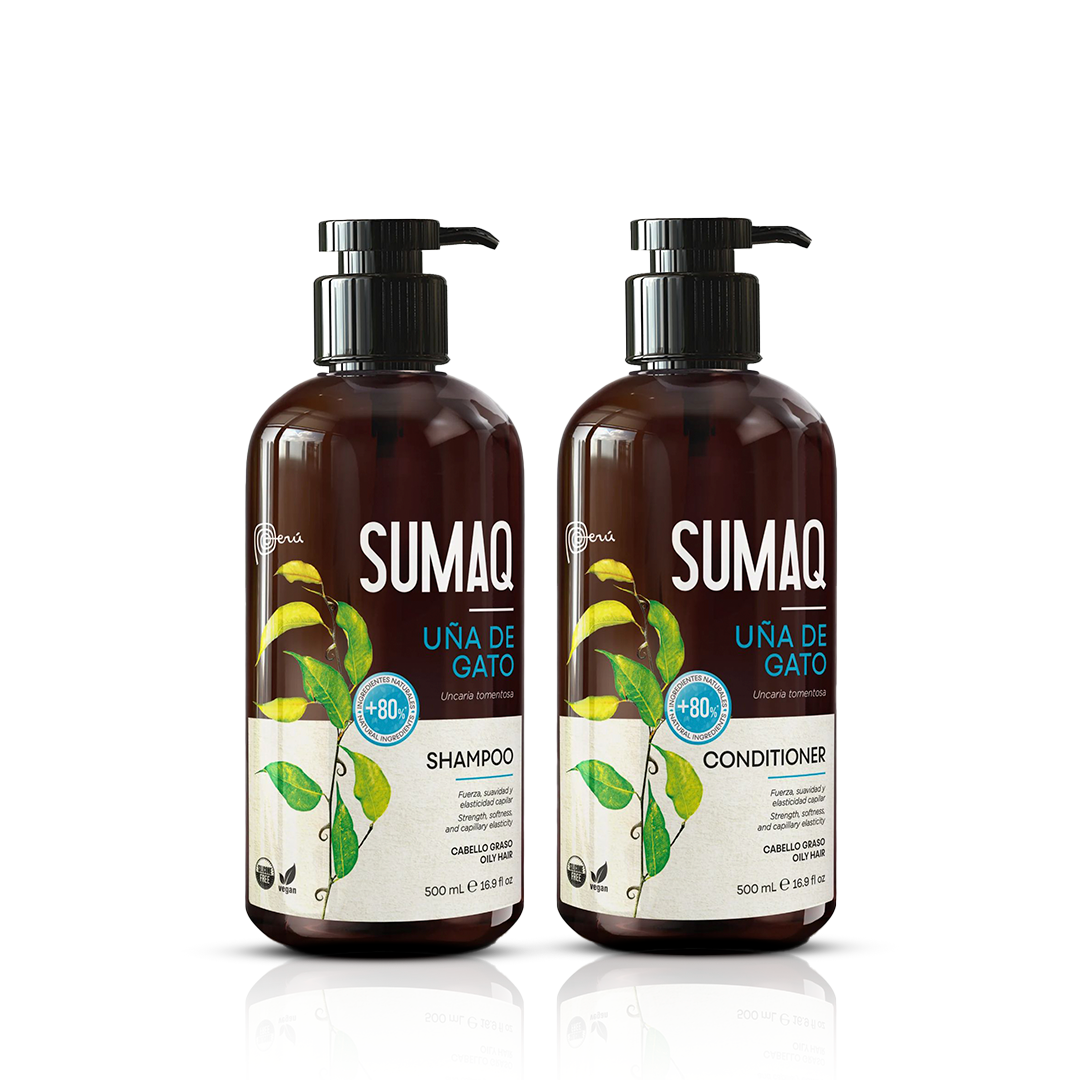 Shampoo + Acondicionador de uña de gato 500ml sumaq
