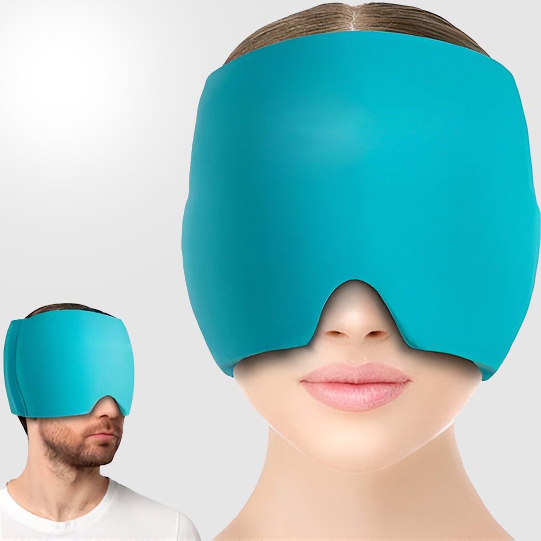 Gorro de gel para migraña