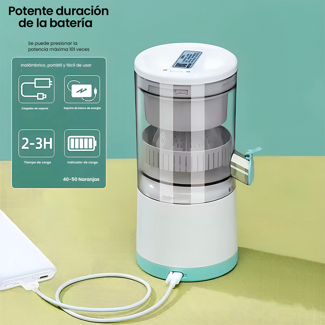 Exprimidor de juegos eléctrico portátil