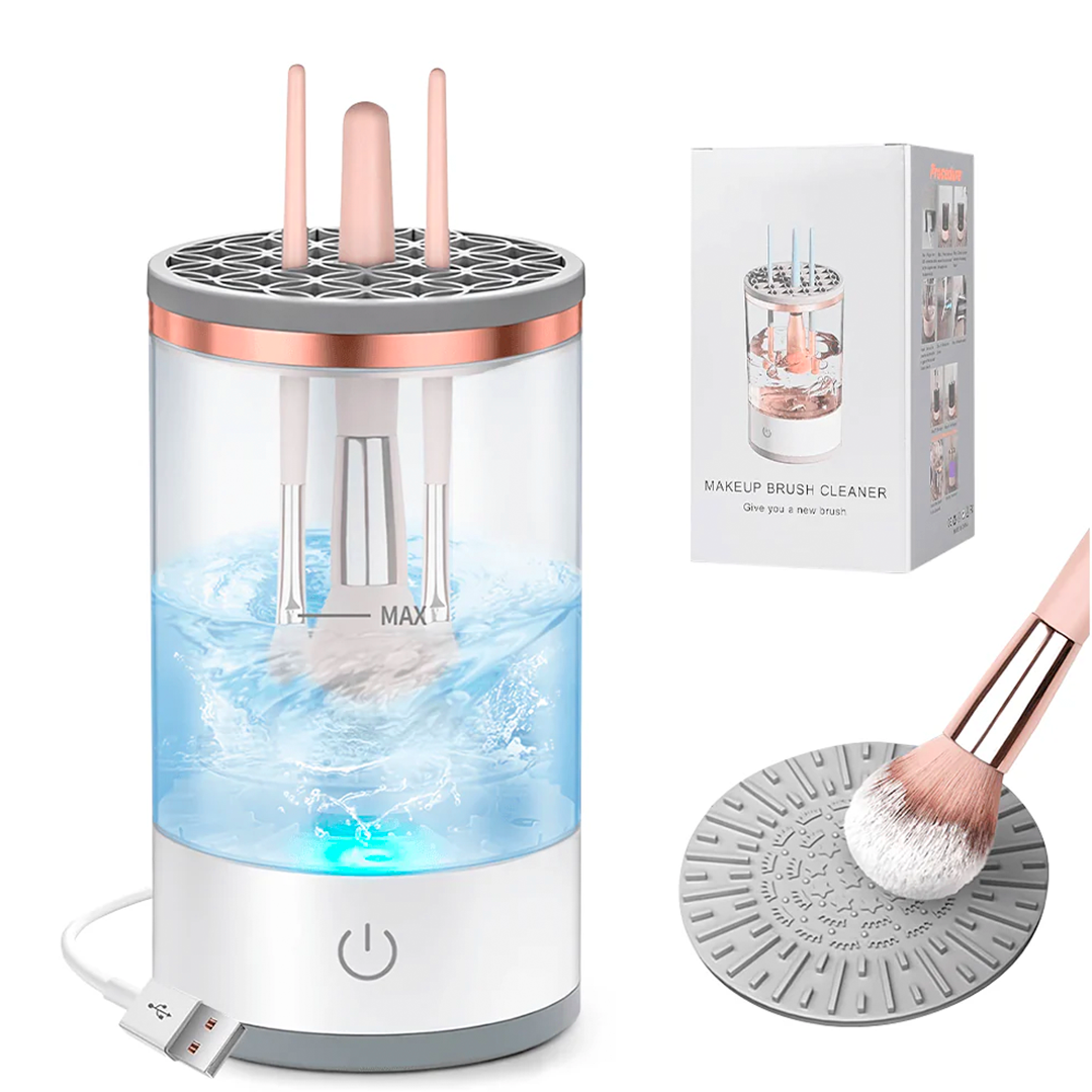 Limpiador De Brochas Maquilaje Portatil USB
