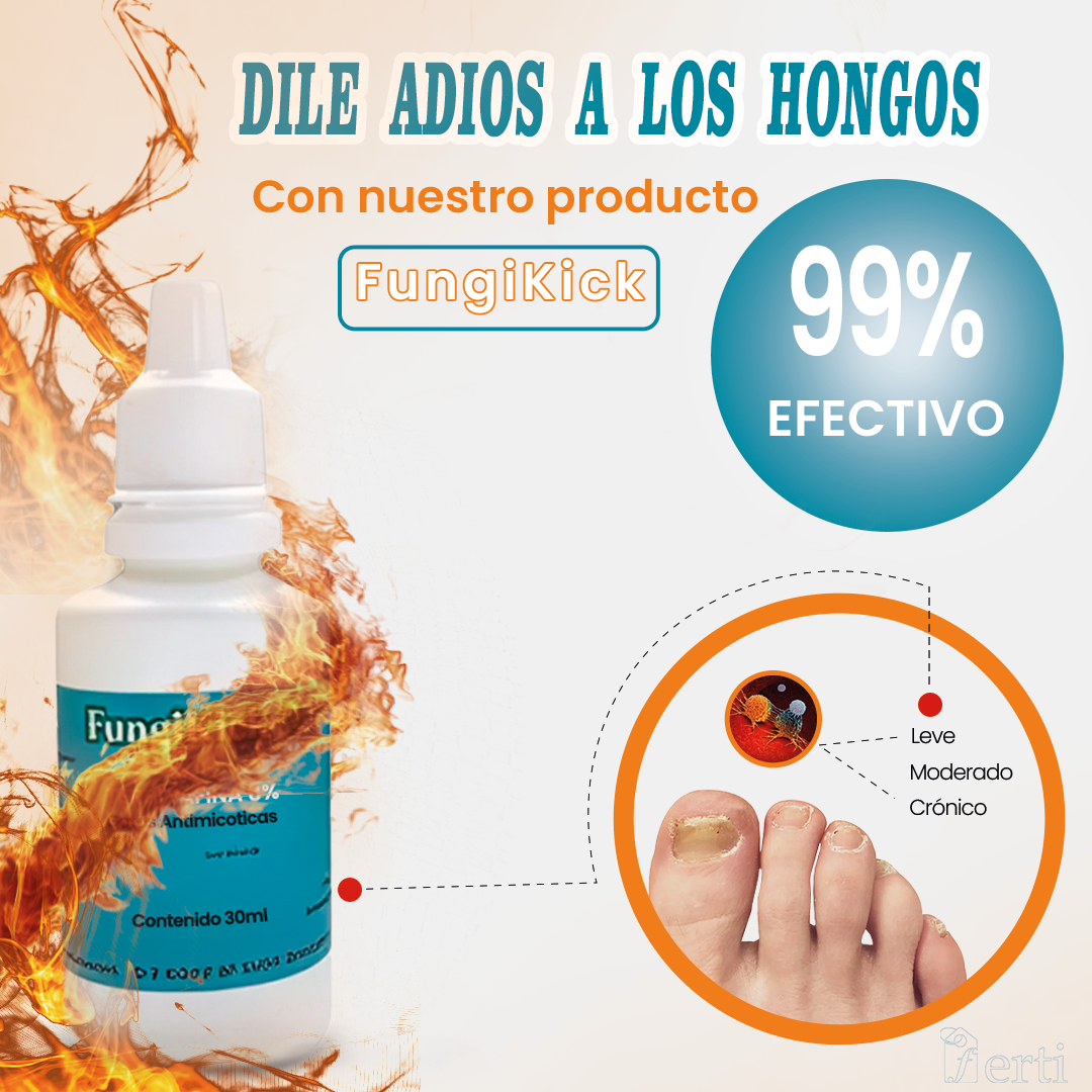 Gotas contra hongos de las uñas