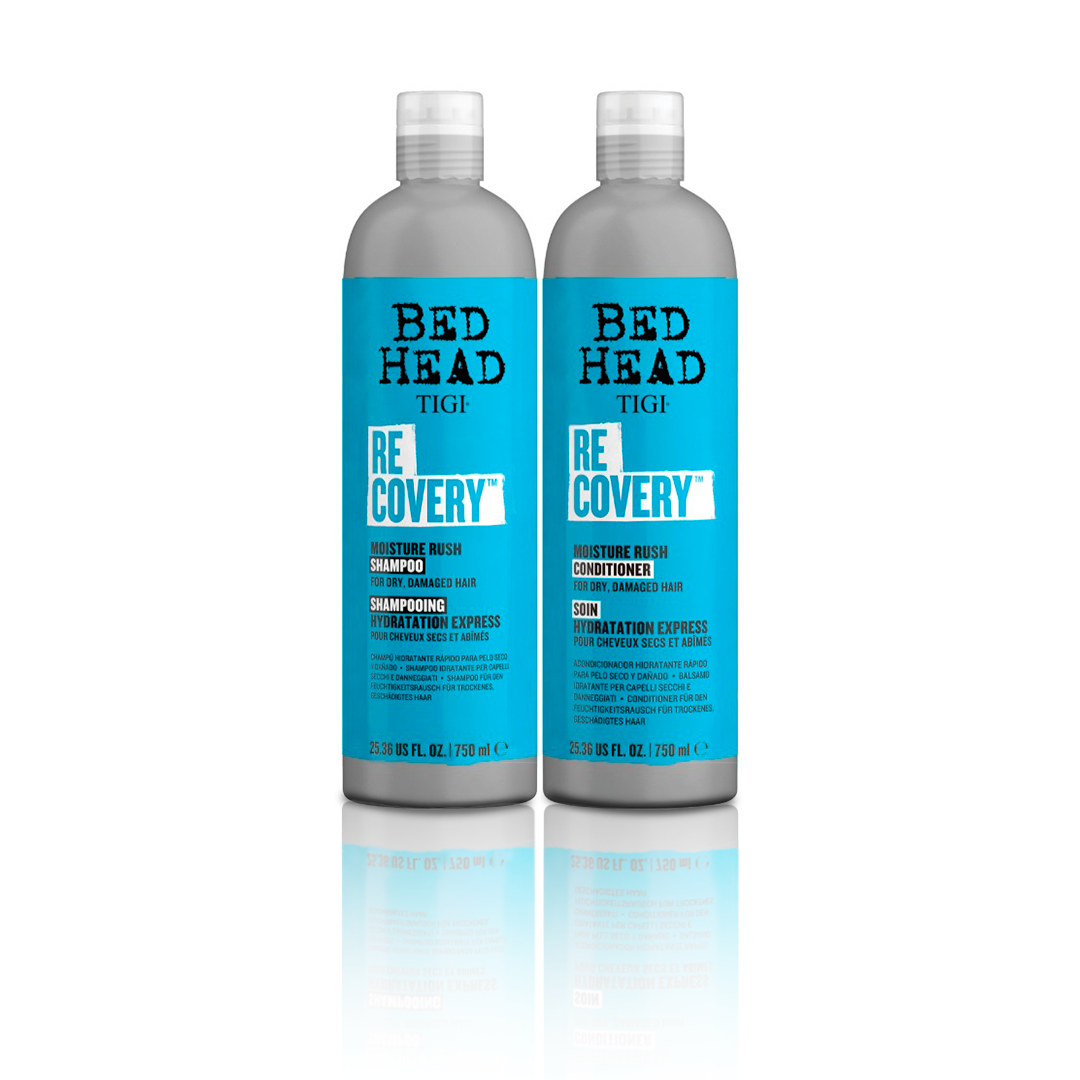 TIGI BED HEAD Recovery – Dúo Shampoo 750 ml + Conditioner 750 ml