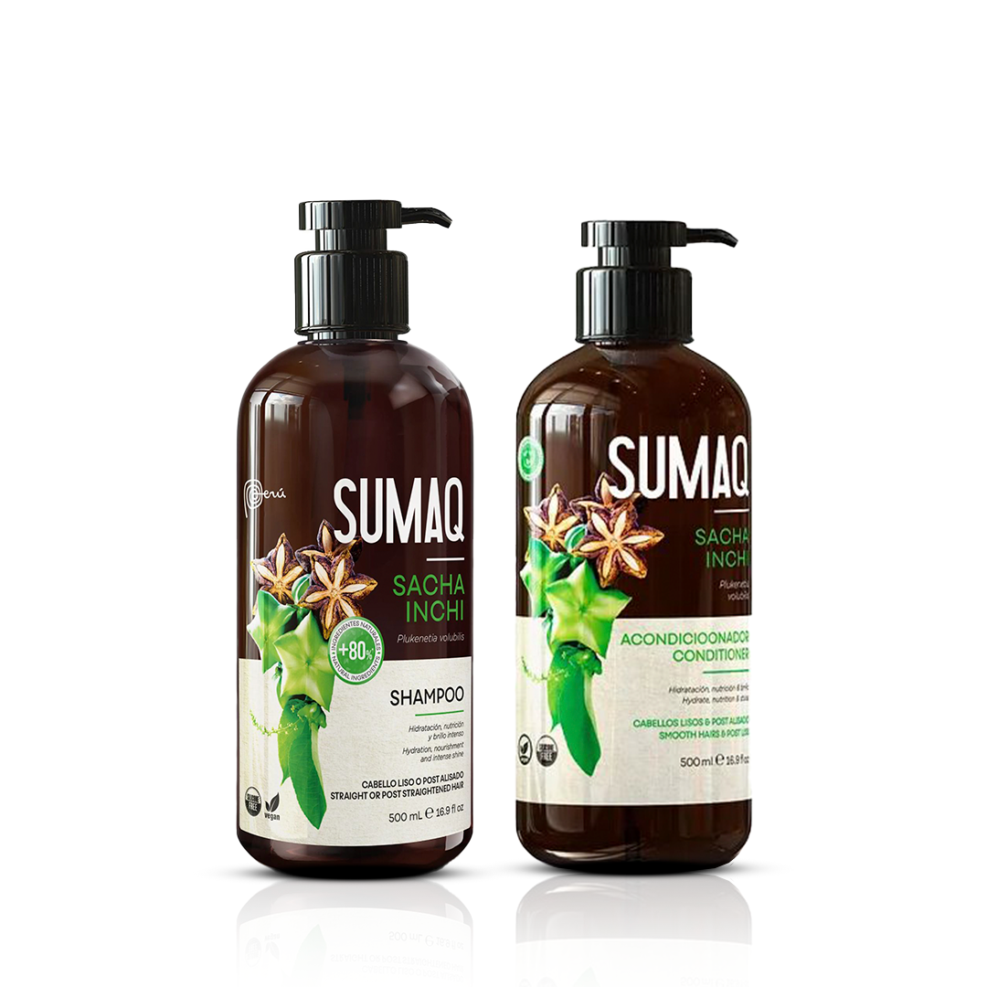 Shampoo + Acondicionador de sacha inchi Sumaq