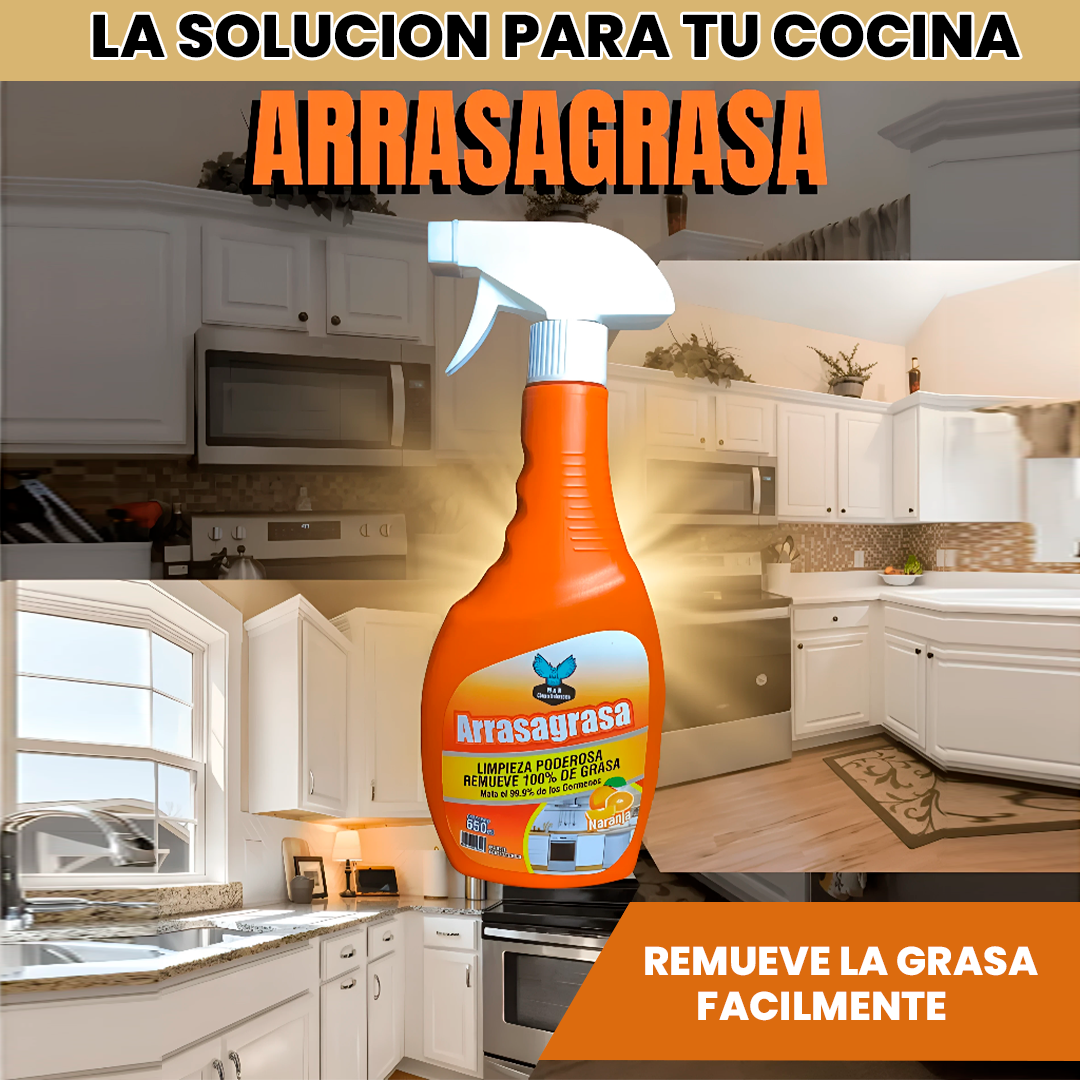 Arrasa Grasa Limpieza Poderosa